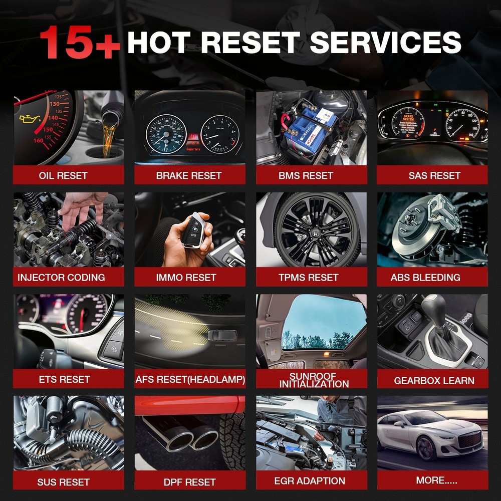 Kingbolen Ediag Plus Bidirectional OBD2 Scanner Car Diagnostic ECU Coding Tool