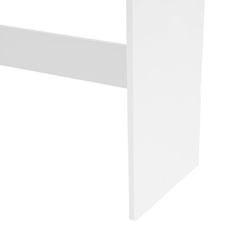 Double-Tier Desktop Bookshelf Organizer - Stylish & Space-Saving Storage