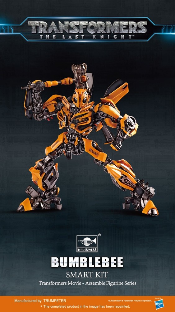 Transformers Bumblebee Camaro Figure Model Kit Pre Painted Model Kit