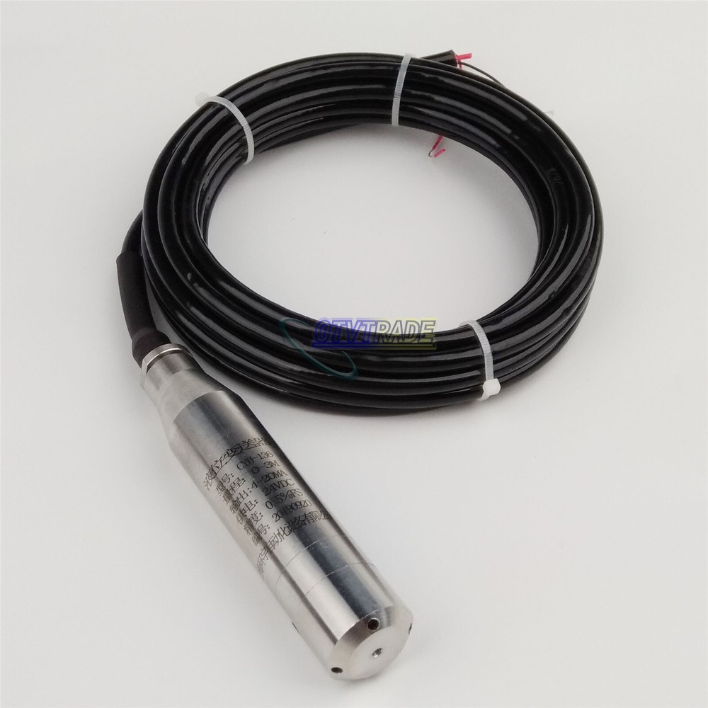 4-20MA 0.5m Range Water Level Transmitter Liquid Level Transducer Sensor