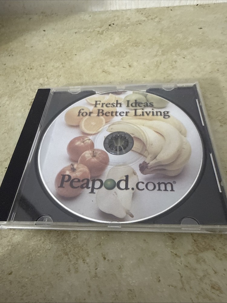 PeaPod dial-up Internet Access PC Software CD Vintage