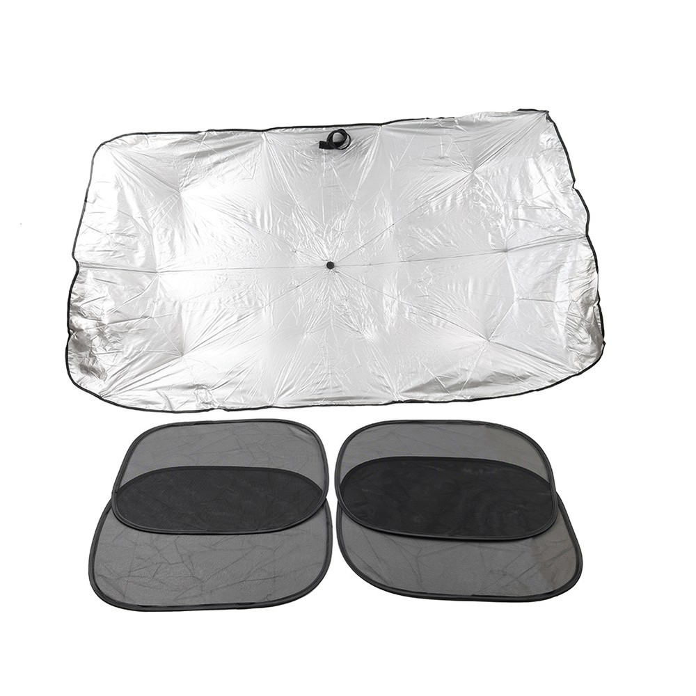 Car Windscreen Sun Shade Folding Front Windscreen Cover Visor L
