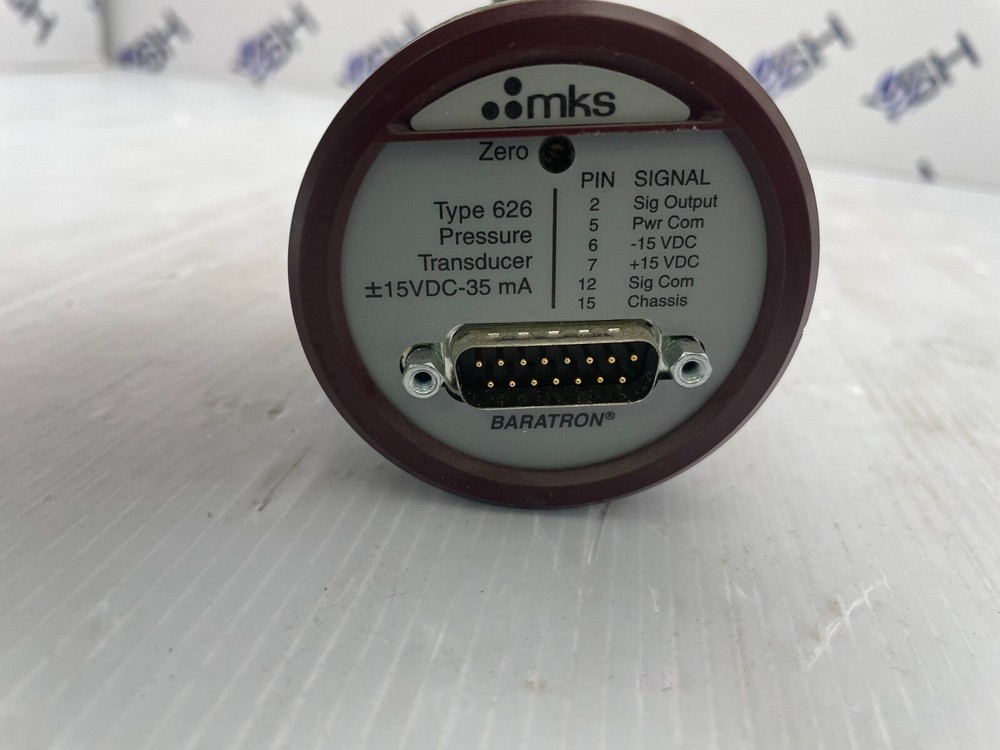 MKS Baratron Capacitance Manometer 1 Torr 626B-29527