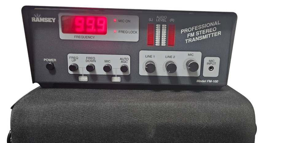 Ramsey FM-100BEX Stereo Transmitter (Export Model) - Please See Description