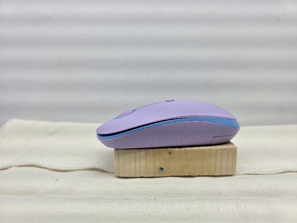 Vintage Seenda Bluetooth Keyboard & Mouse for iPad Android Multi Blue Purple