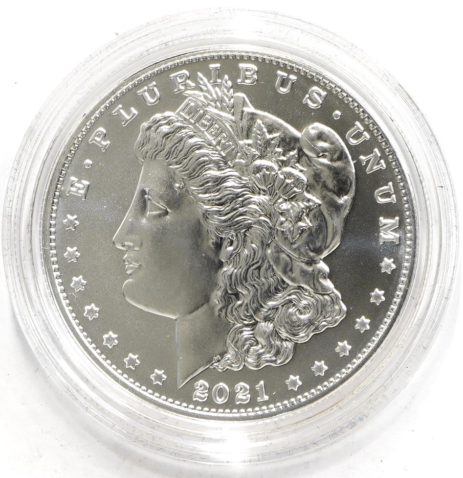 2021 D Morgan Dollar w/ Box & COA
