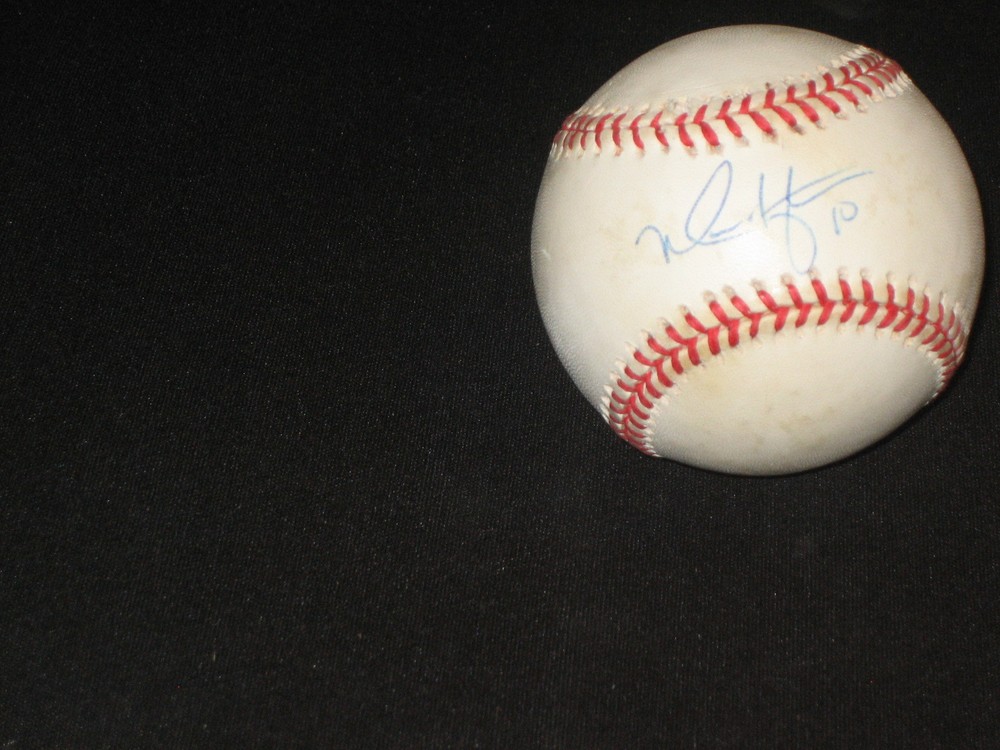MIKE HAMPTON METS STAR HAND SIGNED AUTOGRAPHED AUTHENTIC ONL BASEBALL