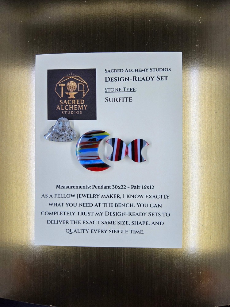 Crescent Moon - Surfite - Design-Ready Set