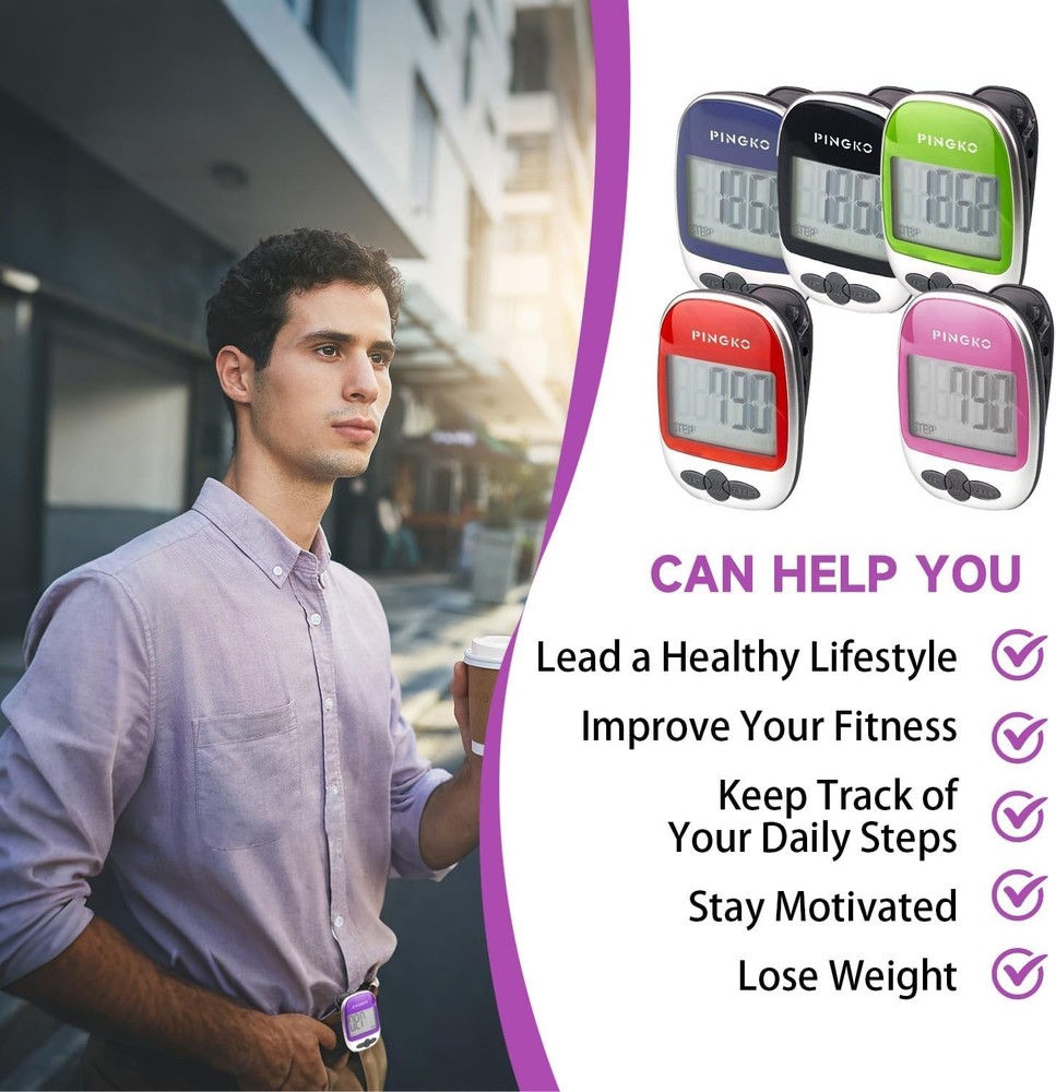 Outdoor Multi-Function Portable Sport Pedometer Step/Distance/Calories/Counter