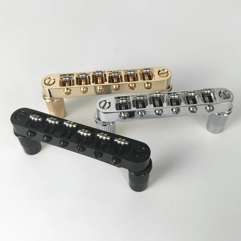 BM005 Guitar Tune-O-Matic Roller Saddle Bridge