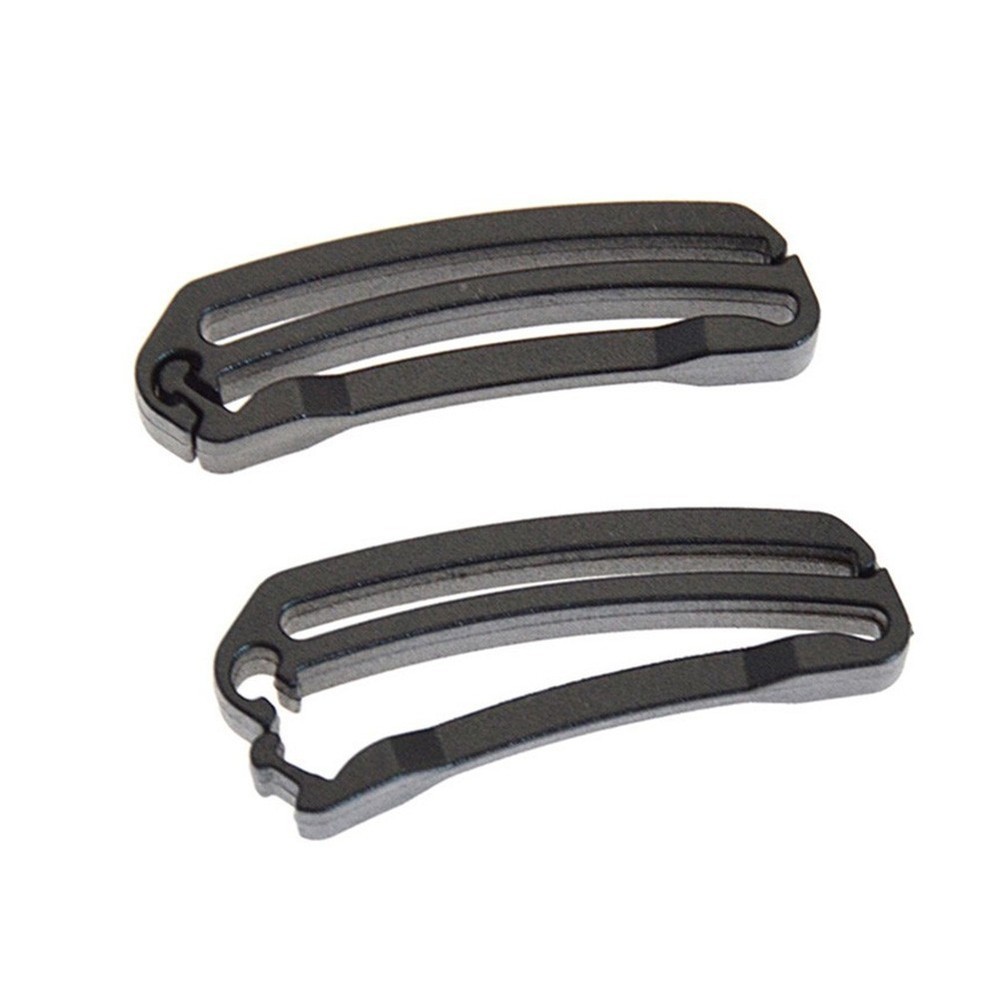 Quick Slip For Webbing Fixing Clip 2pcs for Backpack Strap End Control Keeper