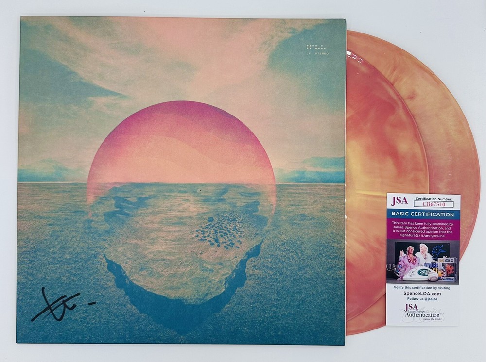 Tycho Signed Dive Colored Vinyl LP Record JSA COA