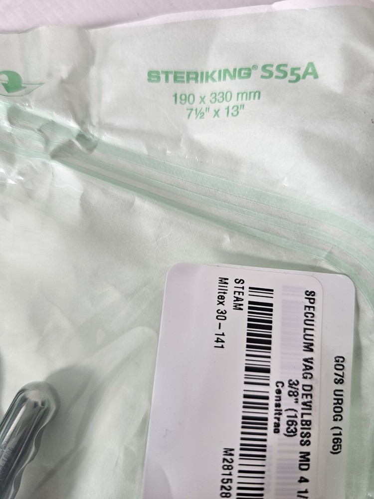 Devilbiss Vaginal Specula medium, 4'' long x 1 1/4'' w Reusable