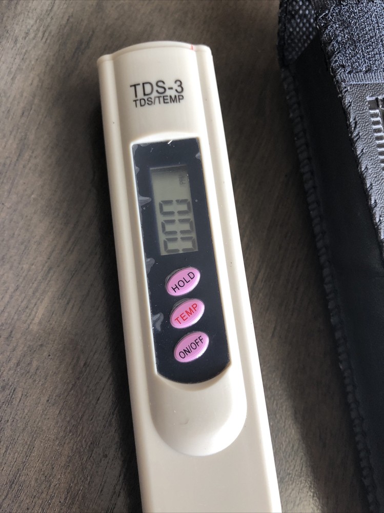 TDS Meter 3 Quality Water Tester