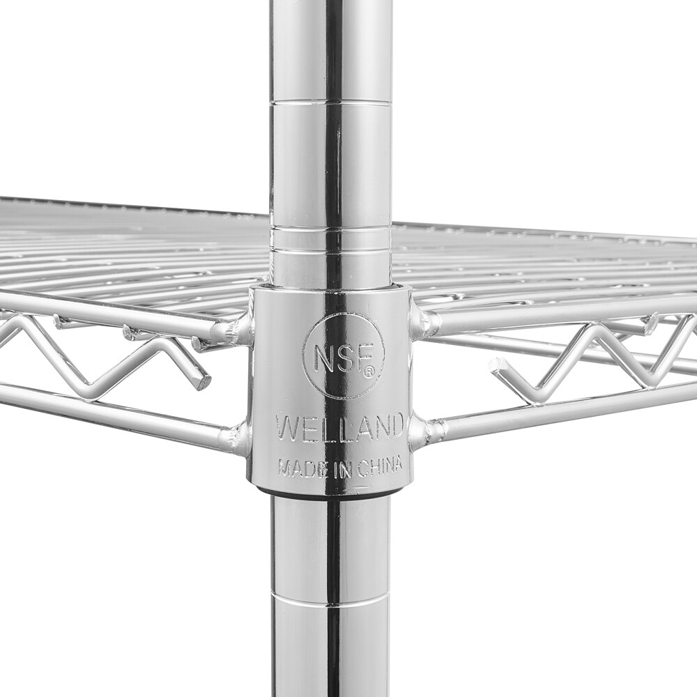 Practical Portable Storage Shelving, 5-Tier Storage Shelf, Storage Rack & Unit