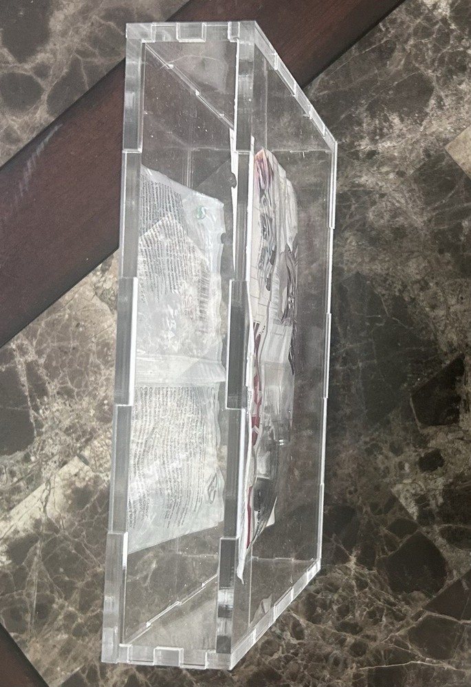 acrylic display case (Poly Bag Not Included)