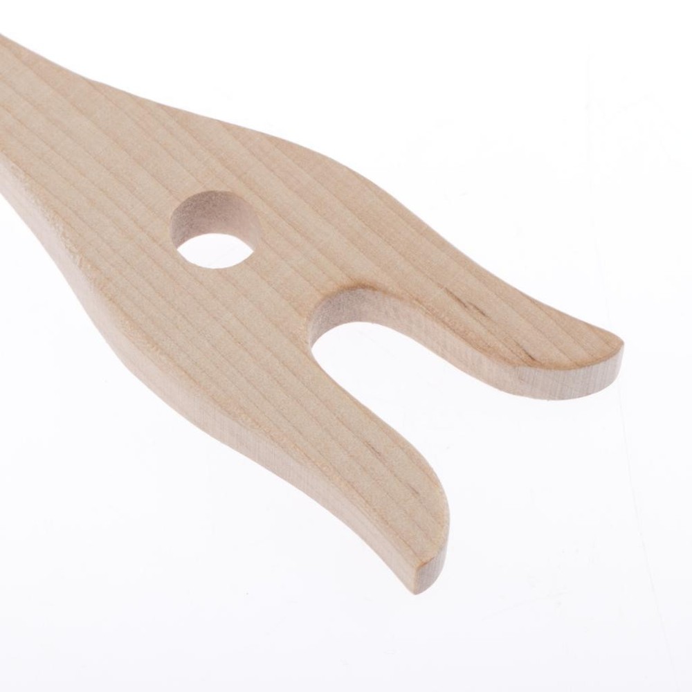 Wood Knitting Fork Lucet Tool for Making Laces,