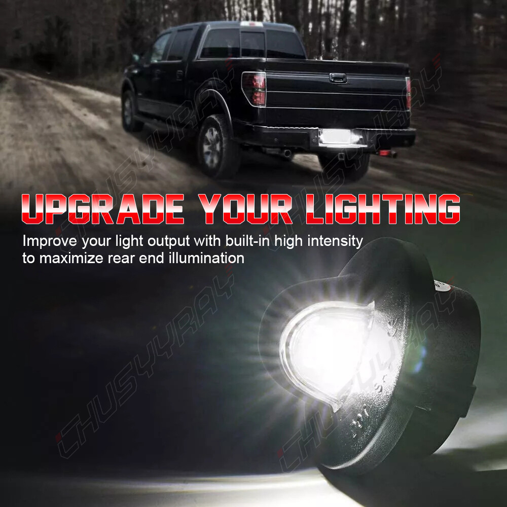 2pc LED License Plate Light For Ford Ranger Bronco Explorer Expedition Excursion