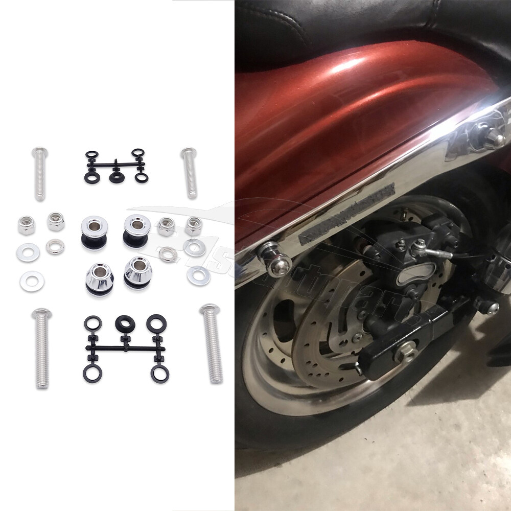 Sissy Bar Docking Hardware Kit For Harley Dyna 2008-2017 FXDF 2006-2010 FXDWG