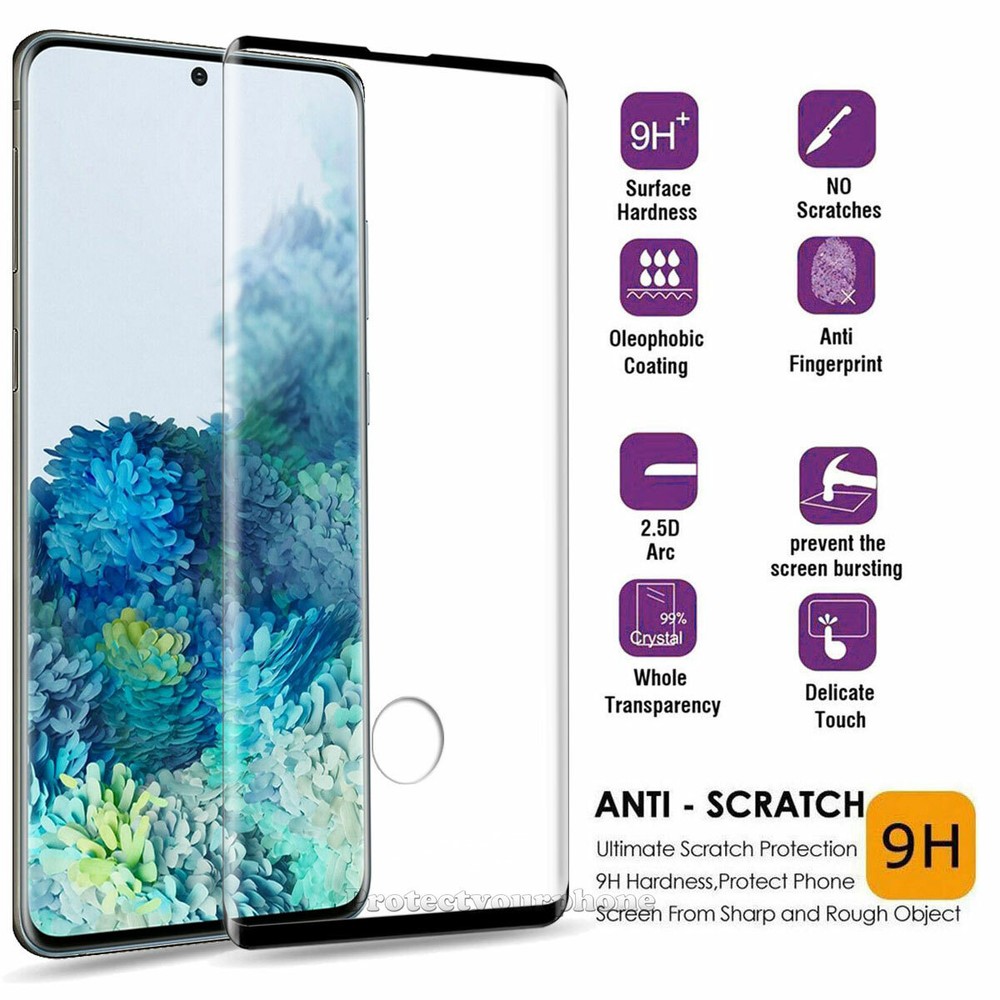 For Samsung Galaxy Note20 Ultra Note10 9 S20+ 5G Screen Protector Tempered Glass