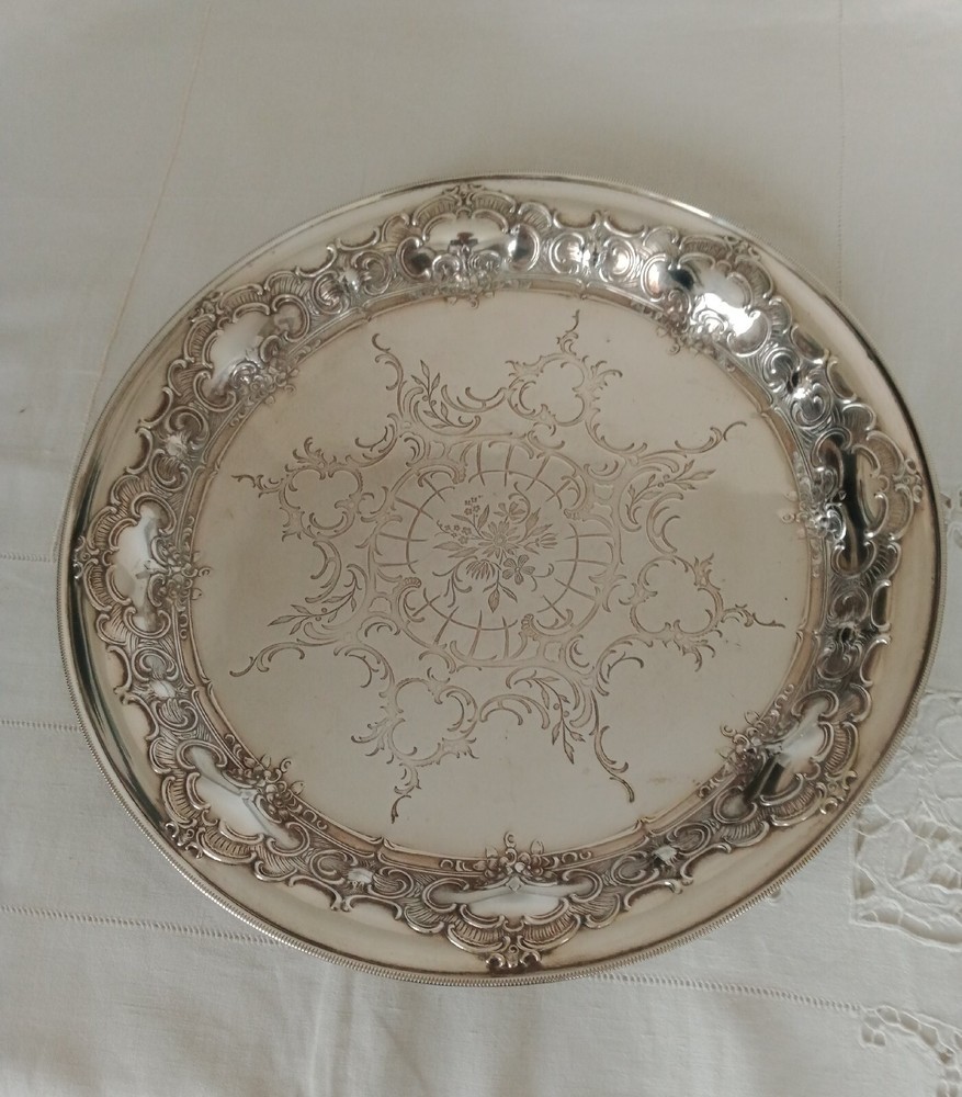 VASSOIO ARGENTATO