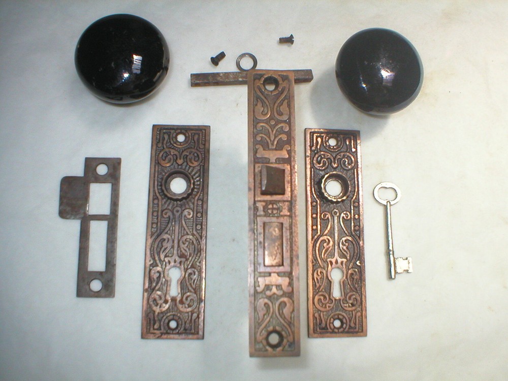 Antique Victorian Era Door Hardware