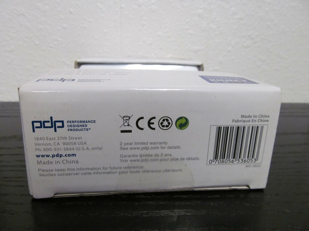NEW PDP ~ Microsoft Xbox 360 Kinect Sensor Cable 9' Extension Cord ( INV # 3 )