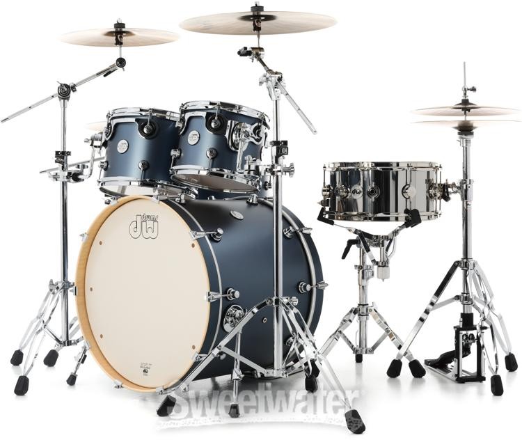 DW Design Series 4-piece Shell Pack - Blue Slate