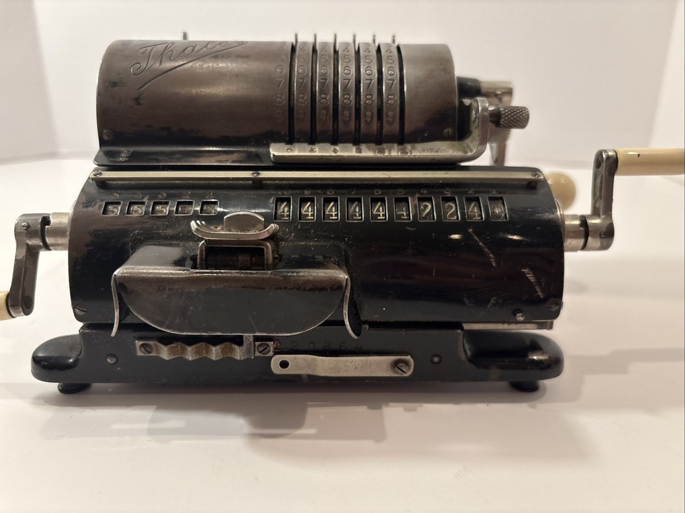 Thales Rastatt Rechenmaschine Eisen Mechanical Typewriter