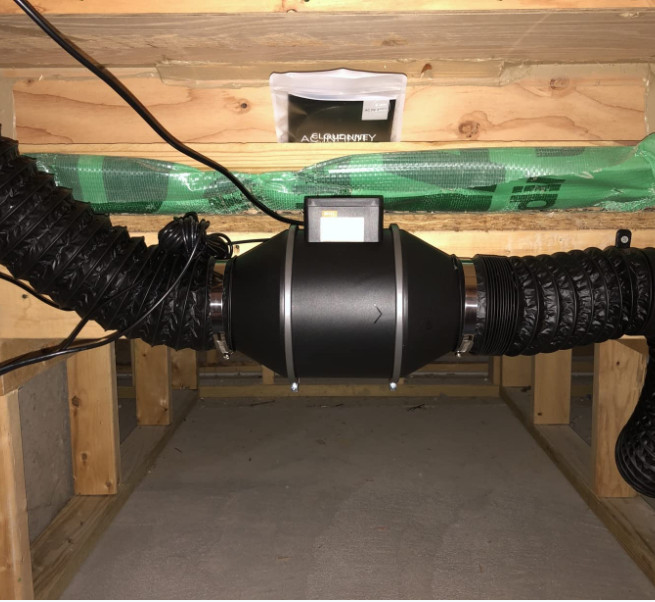 CLOUDLINE PRO S6 6” Quiet Inline Duct Fan with Speed Controller, EC Motor