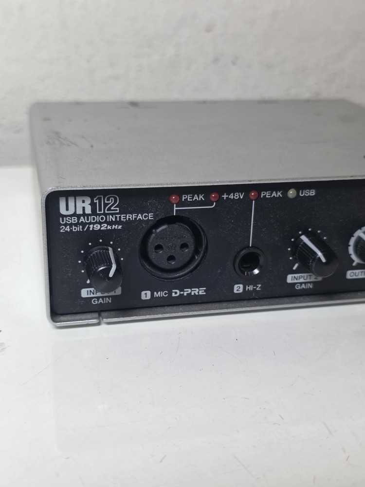 Steinberg UR12 - 24-bit/192 kHz - USB Audio Interface