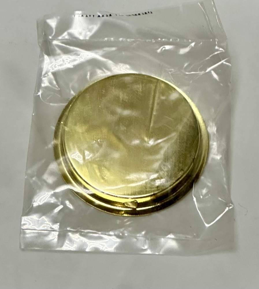 2-1/8" Flush Finger Pull Brass