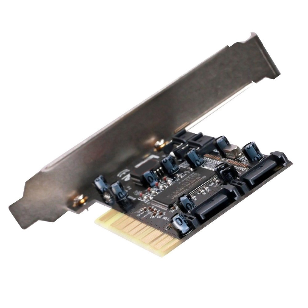 PCI To SATA Controller Adapter Card Converter Addon
