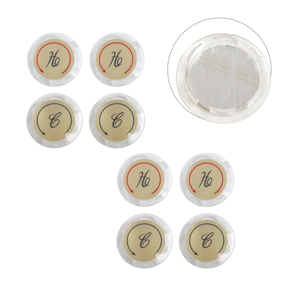 Replacement Faucet Index Button Set for Standard Double Handle Faucets