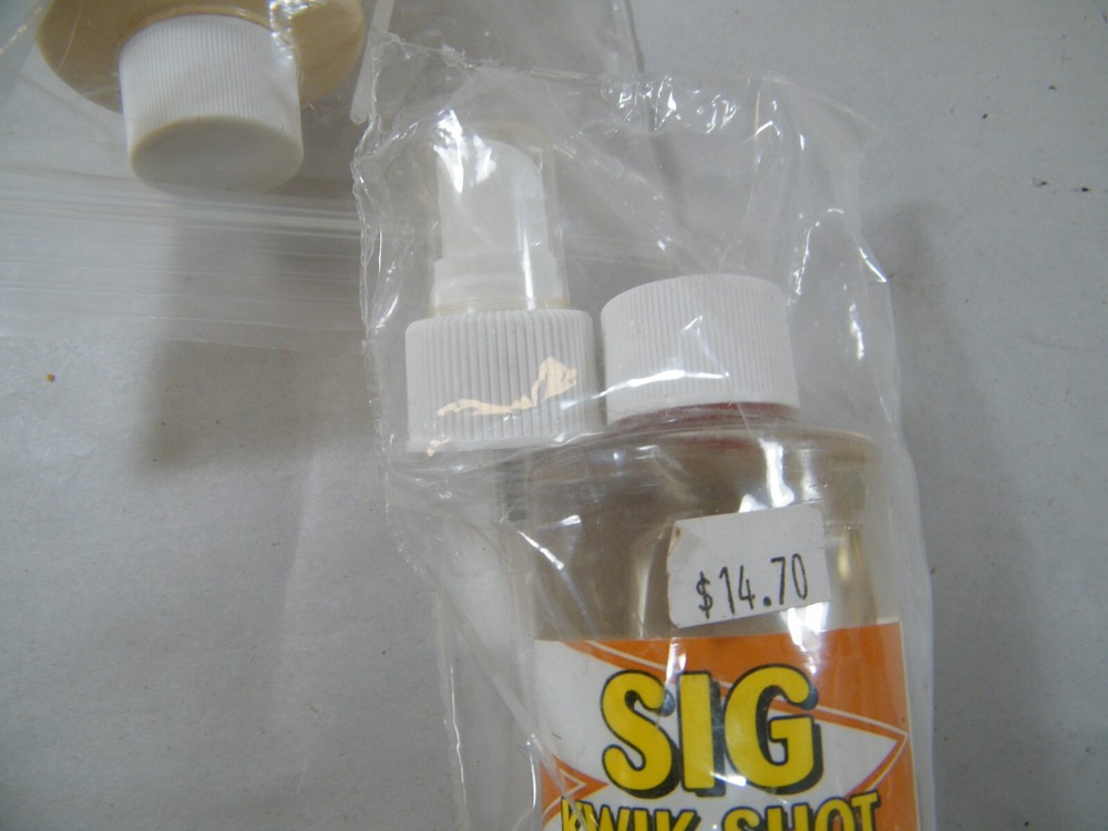 SIG KWIK-SHOT & GREAT PLANES PRO CA ACCELERATOR ACTIVATOR