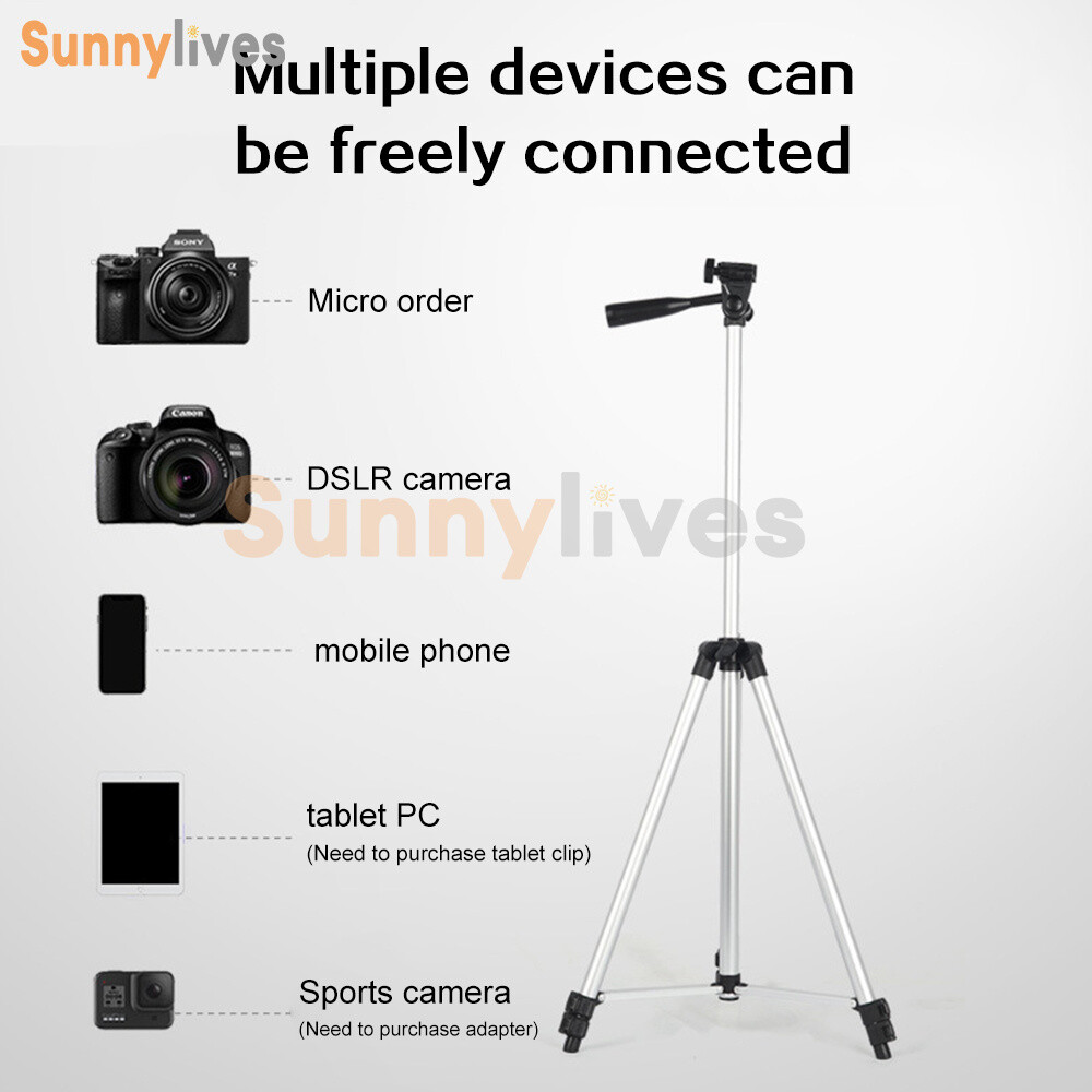 Multi function Travel Camera Tripod 110cm/150cm Adjustable Laser Level Tripod