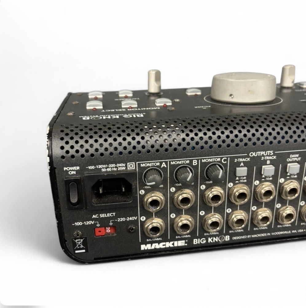 Mackie Big Knob Studio Command System Audio Control Center