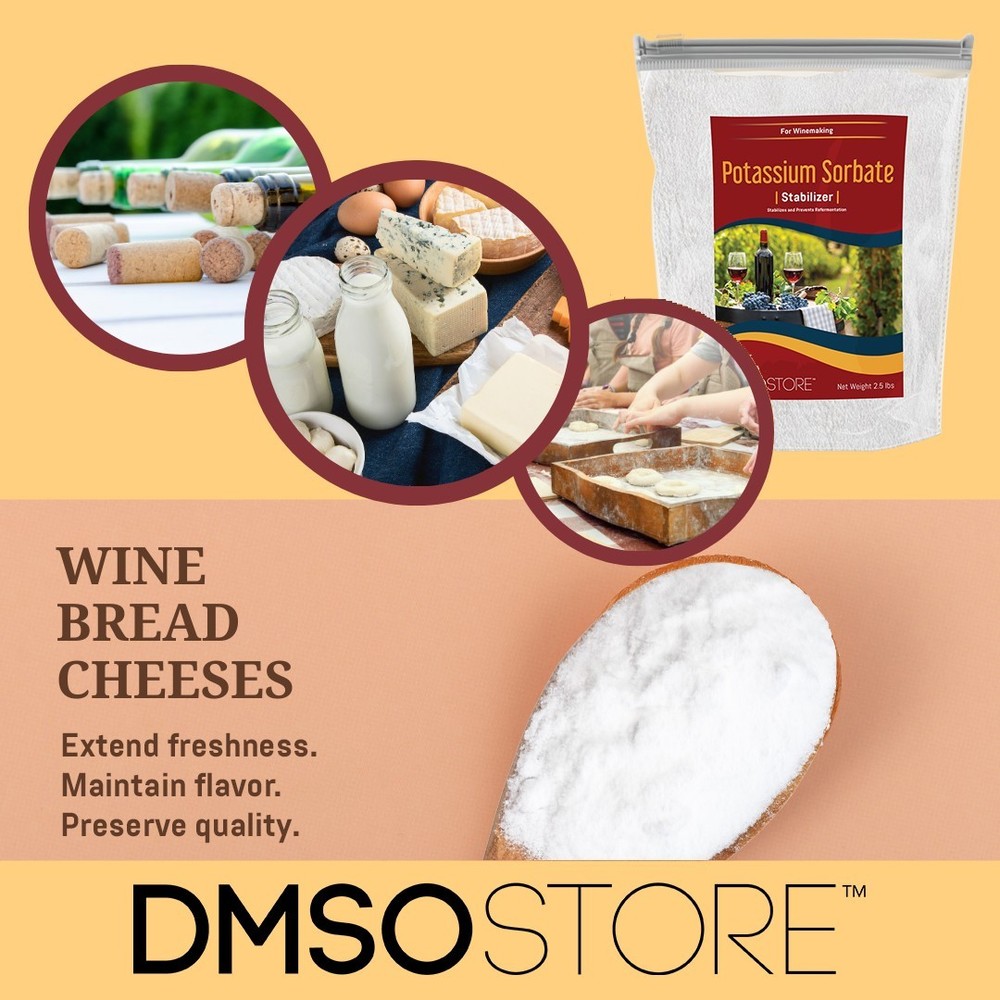 Potassium Sorbate Wine Stabilizer & more 5 lbs