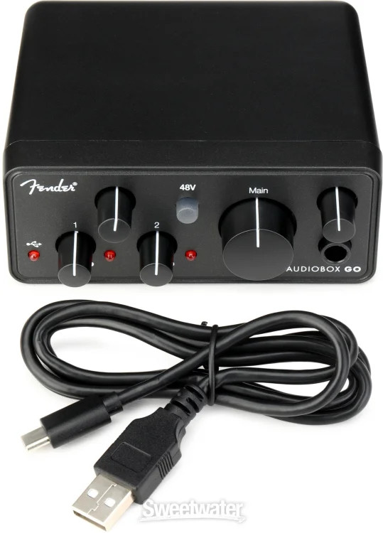 Fender Studio AudioBox Go USB-C Audio Interface