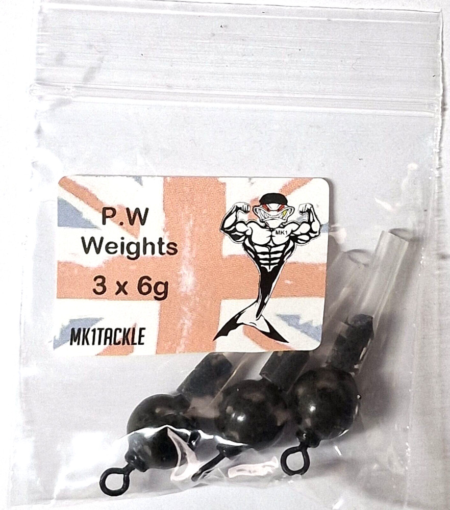 3 x Pellet Waggler add on Various Weights