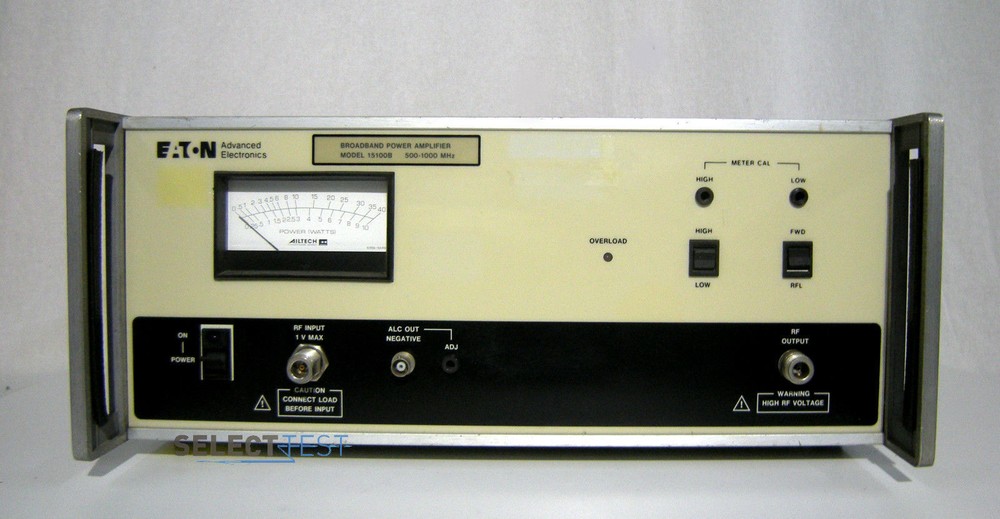EATON AILTECH 15100B BROADBAND AMPLIFIER 500-1000 MHZ, 44 dB GAIN (REF:334)