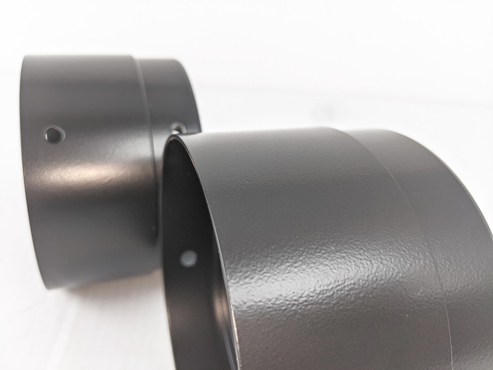 Tab Performance Black 2" Tip Compatible Exhaust Extensions for 4.5" Mufflers