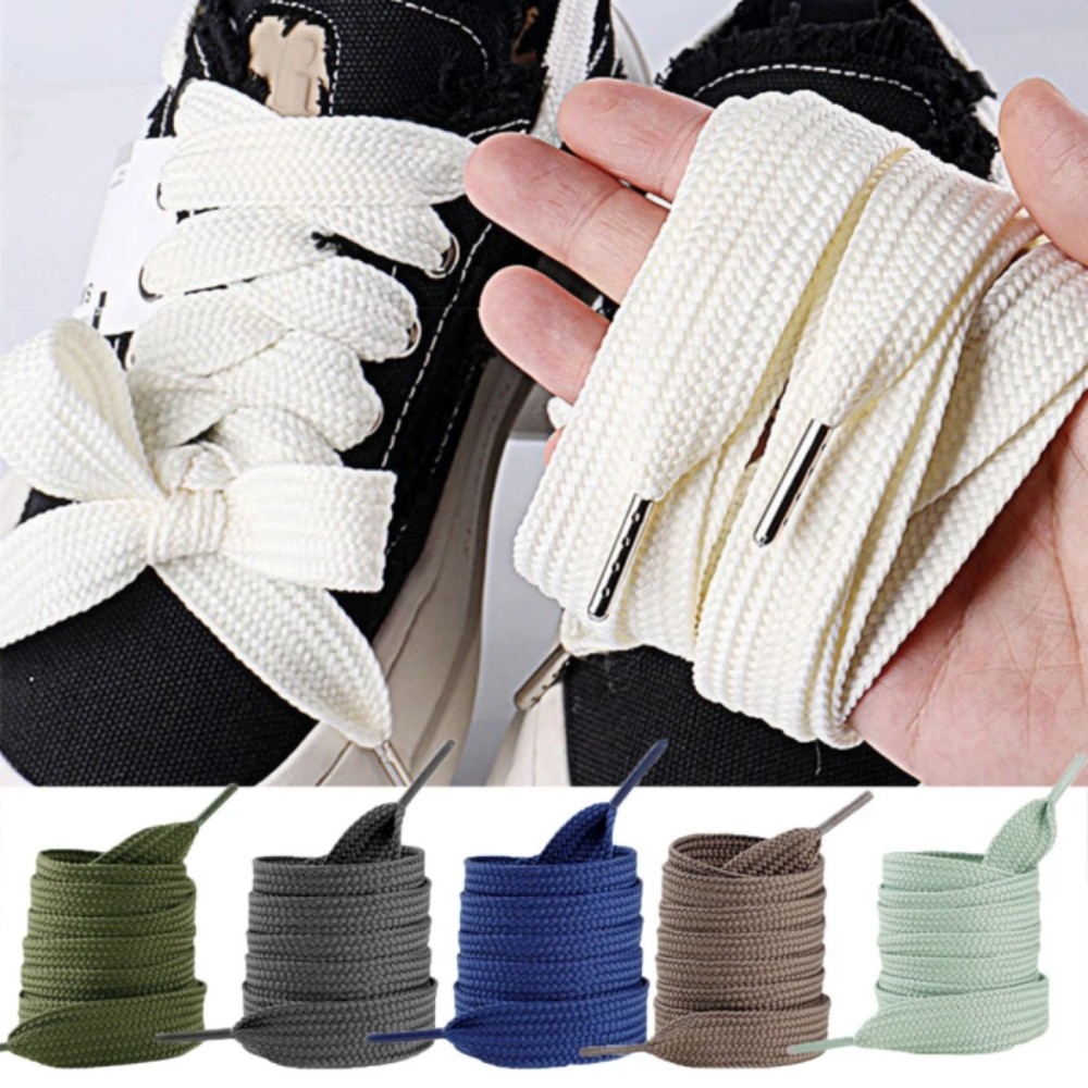 Extra Wide Flat Athletic Skate Sneaker 51 SHOELACES (3/4"width) shoe lace string