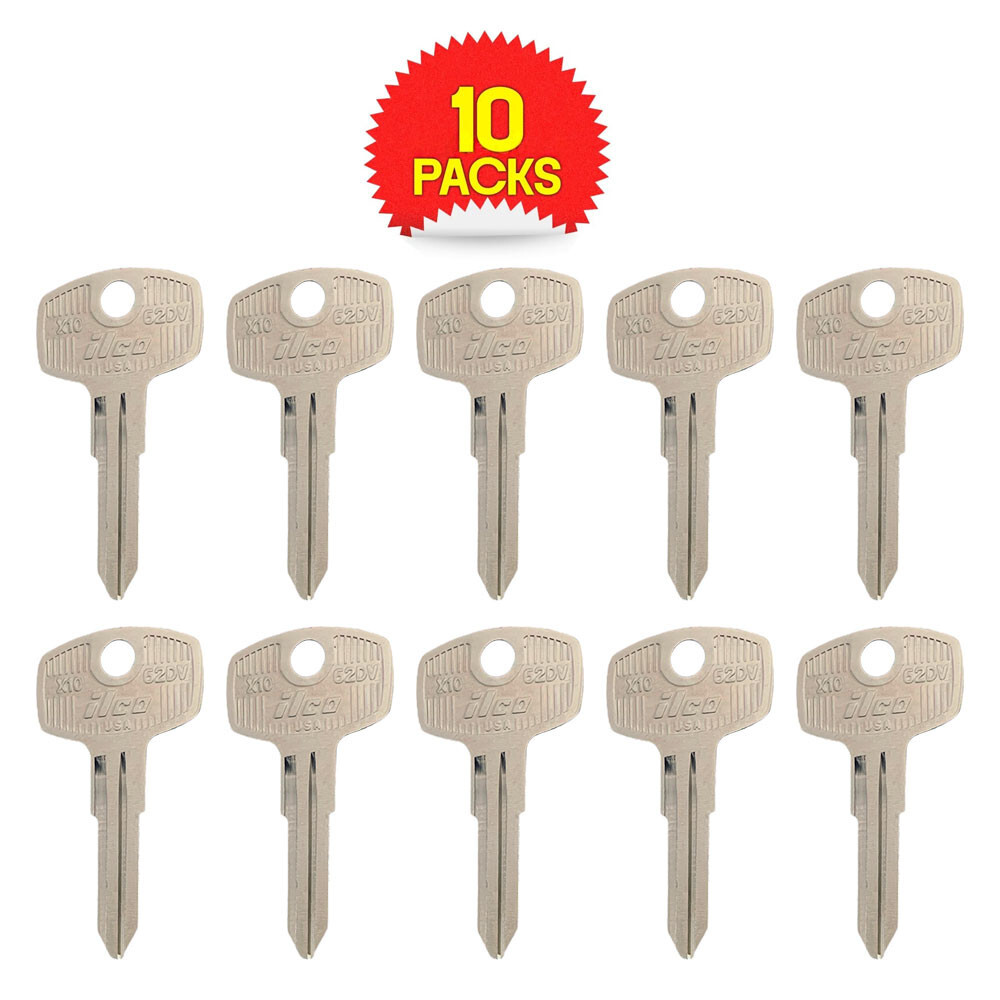 62DV Key Blank – Nickel