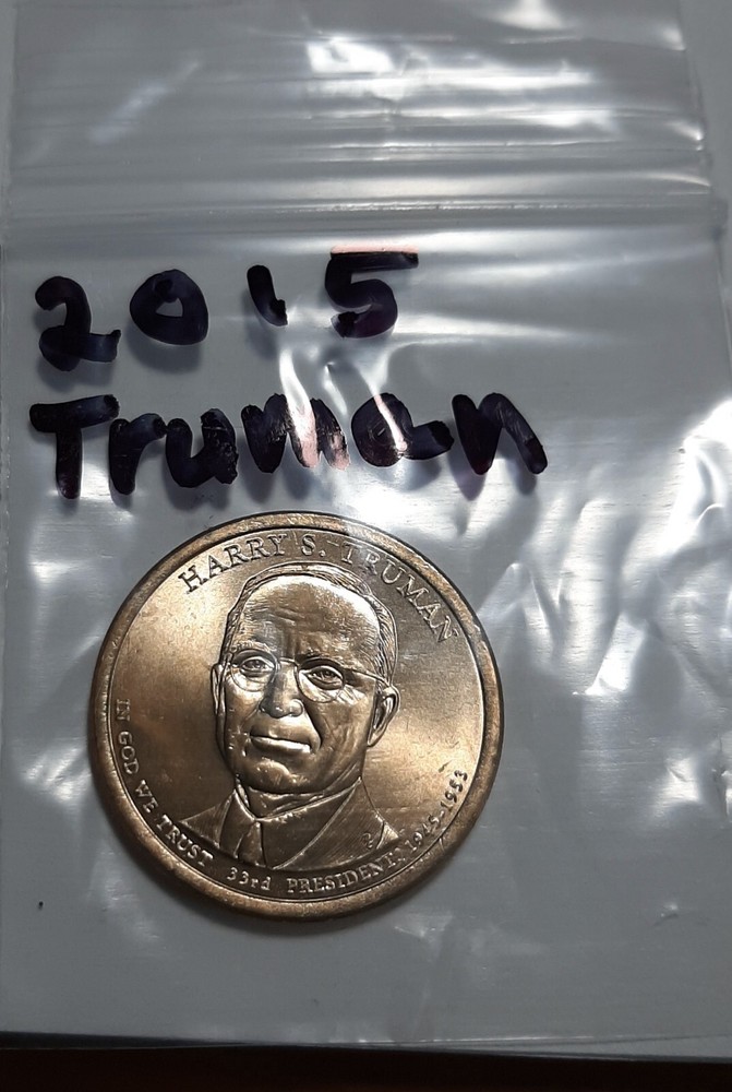 2015 –P President Truman Dollar.