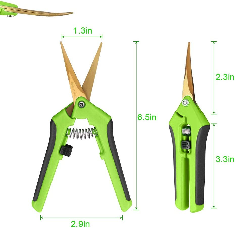 6 Tier Black Mesh Zippered Herb Drying Rack Hanging Dry with Pruning Shear