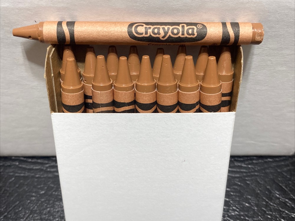 (16) Crayola Crayons (desert sand) BULK
