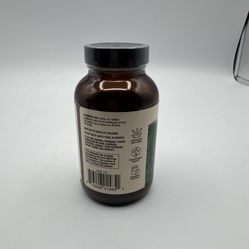 Dr. Mercola Fermented Chlorella with Chlorophyll, 90 Servings (450 Tablets)