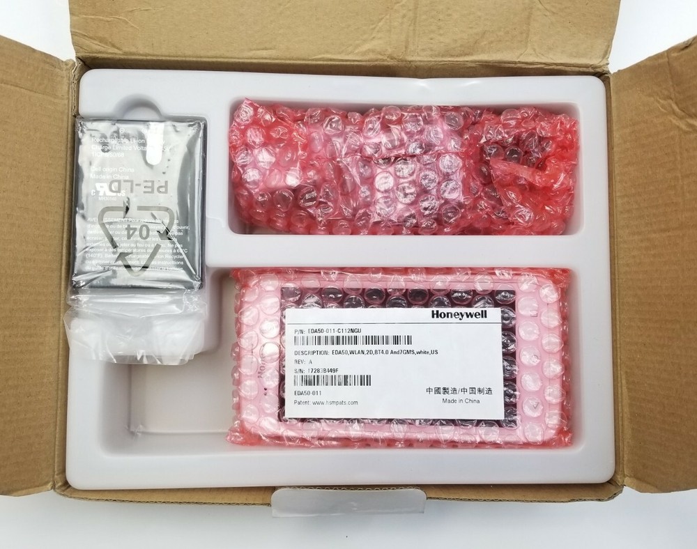 HONEYWELL EDA50-011 C112NGU Computer Mobile Barcode Scanner