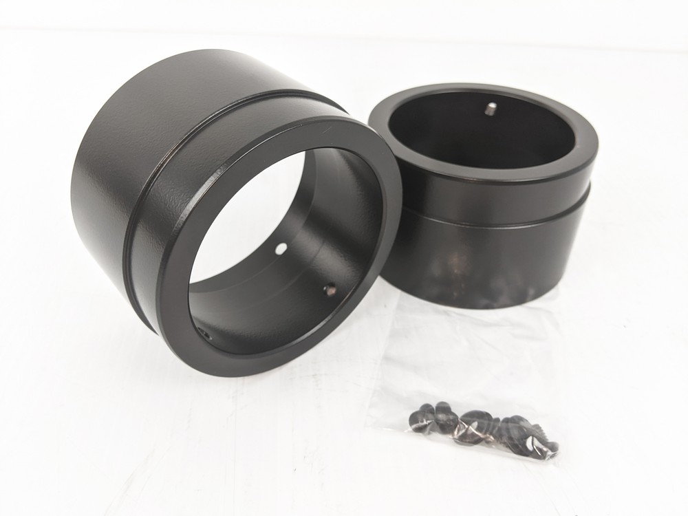 Tab Performance Black 2" Tip Compatible Exhaust Extensions for 4.5" Mufflers